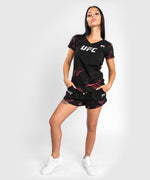 UFC Venum Authentic Fight Week 2.0 T-Shirt - For Women - Black/Red