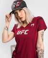 UFC Venum Authentic Fight Week 2.0 T-Shirt - For Women - Red