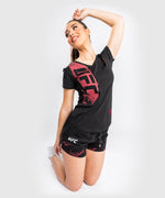 UFC Venum Authentic Fight Week 2.0 T-Shirt - For Women - Black/Red