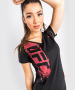 UFC Venum Authentic Fight Week 2.0 T-Shirt - For Women - Black/Red