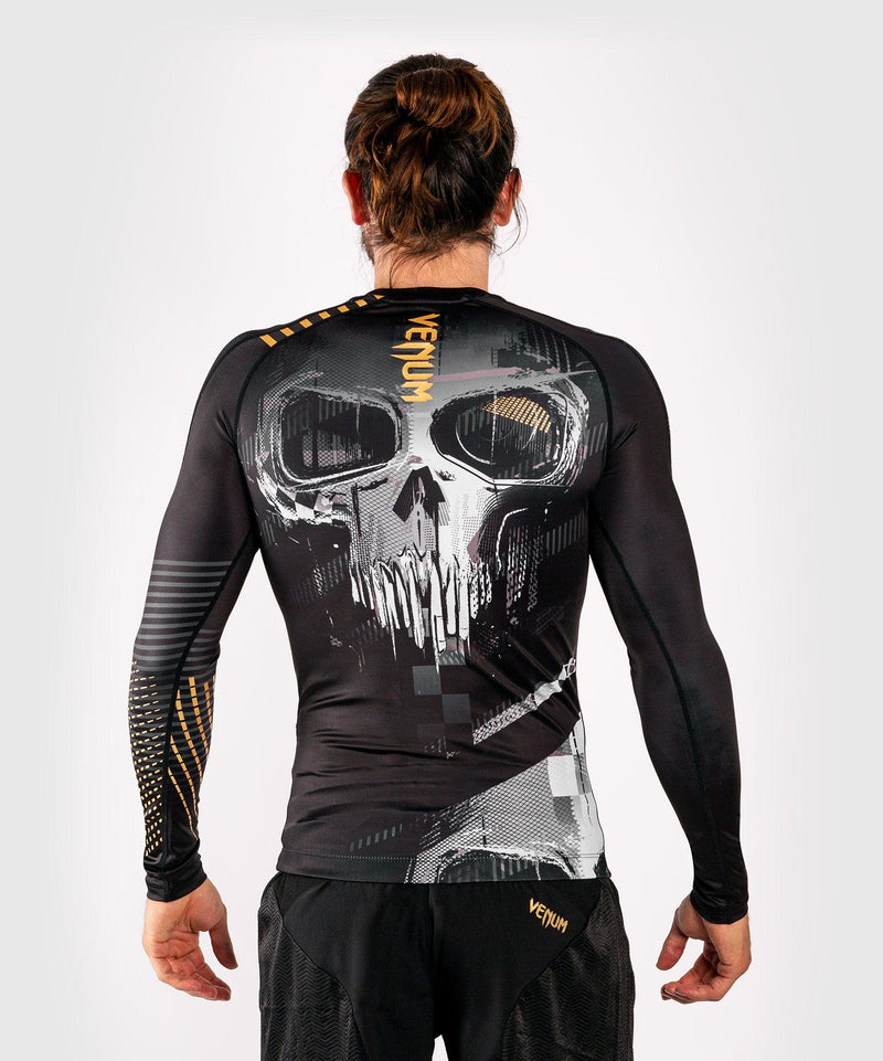 Rashguard Venum Skull - Manga larga - Negro Foto 2