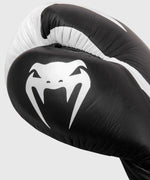 Guantes de Boxeo profesional Venum Hammer â€? Cordones - Negro/Blanco Foto 5