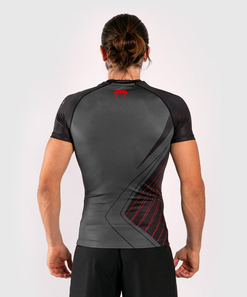 Venum Contender 5.0 Rashguard â€? Manga corta - Negro/Rojo Foto 2