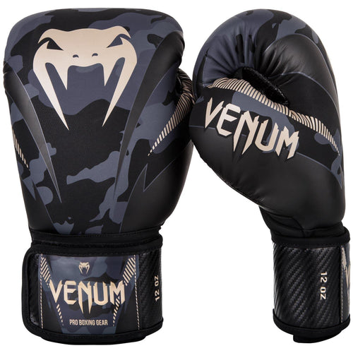 Guantes de Boxeo Venum Impact - Camo Oscuro/Arena Foto 1