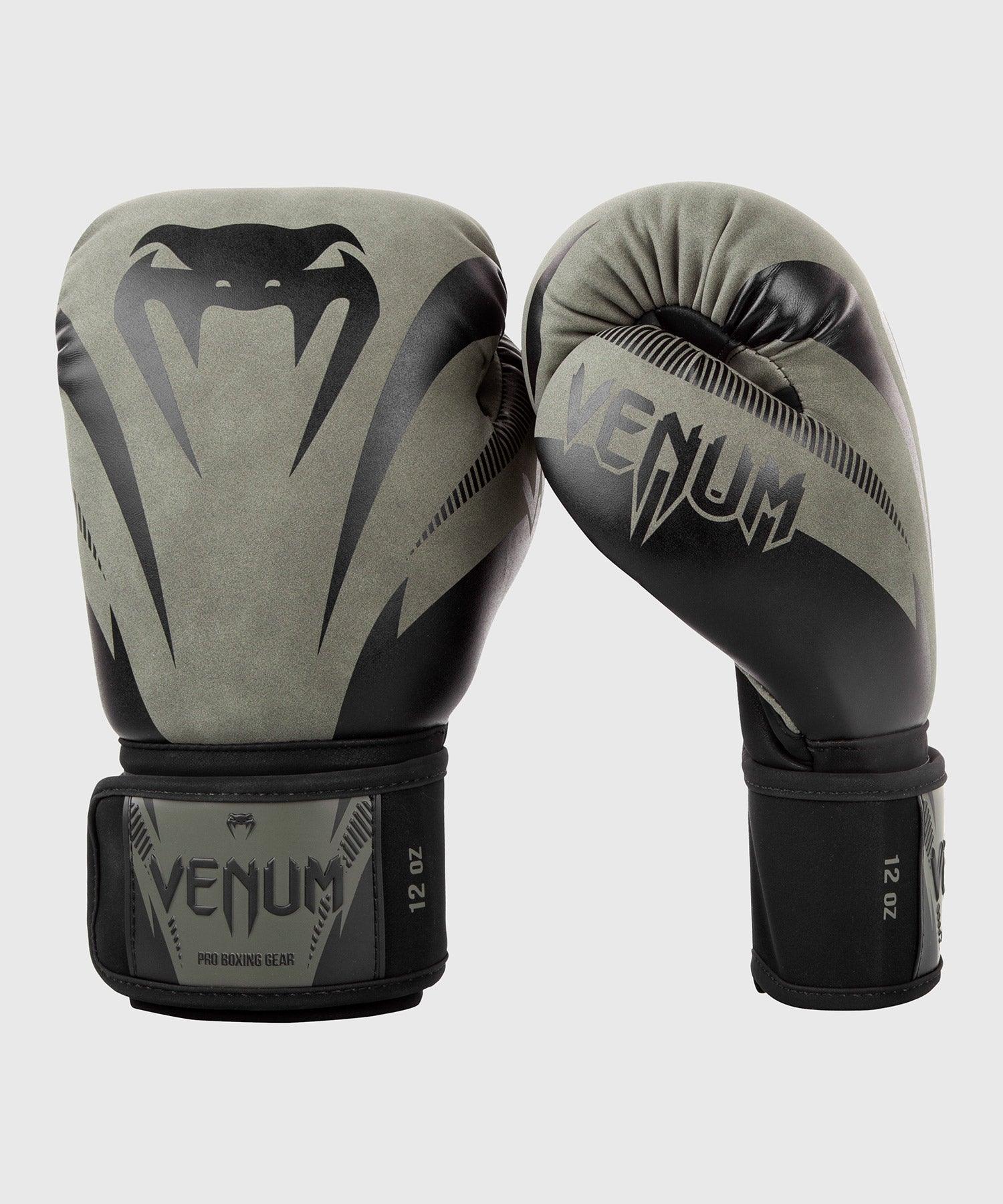 Guantes de Boxeo Venum Impact - Kaki/Negro Foto 1