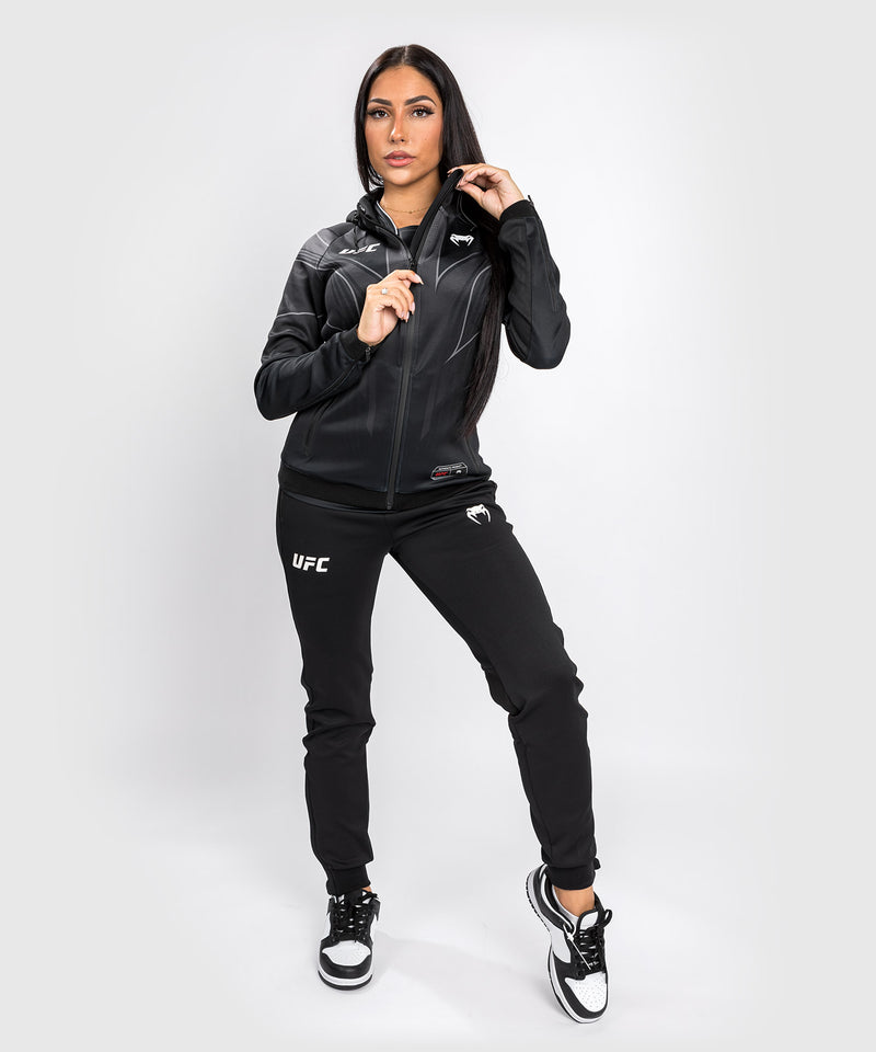 Sudadera con capucha UFC Venum Authentic Fight Night 2.0 para mujer - Negra