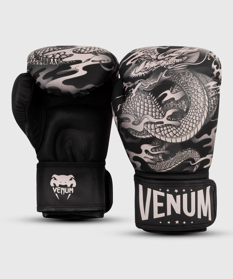 Guantes de boxeo Venum Dragon's Flight - Negro/Arena Foto 4