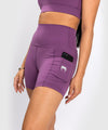 Shorts de Ciclismo Venum Essential -  Orquídea Oscuro/Plata Cepillada