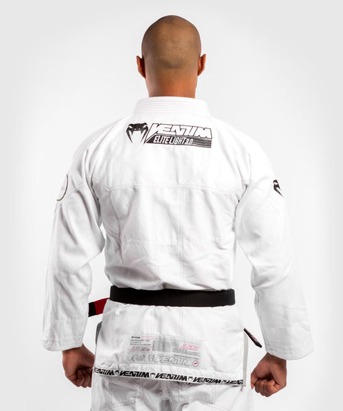 Kimono Venum Elite 3.0 Light BJJ - Blanco Foto 2