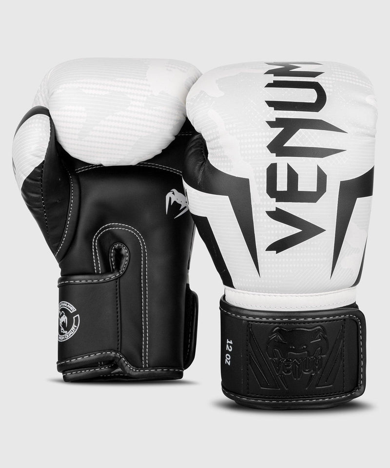 Guantes de boxeo Venum Elite - White/Camo Foto 3