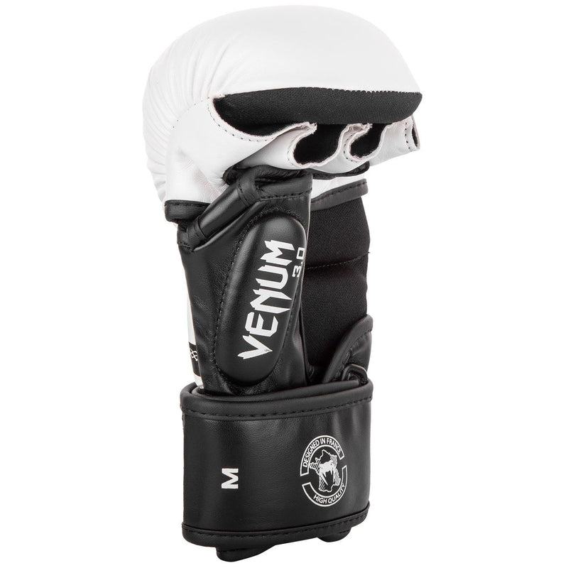 Guantes de Enfrentamiento Venum Challenger 3.0 - Blanco/Negro Foto 4