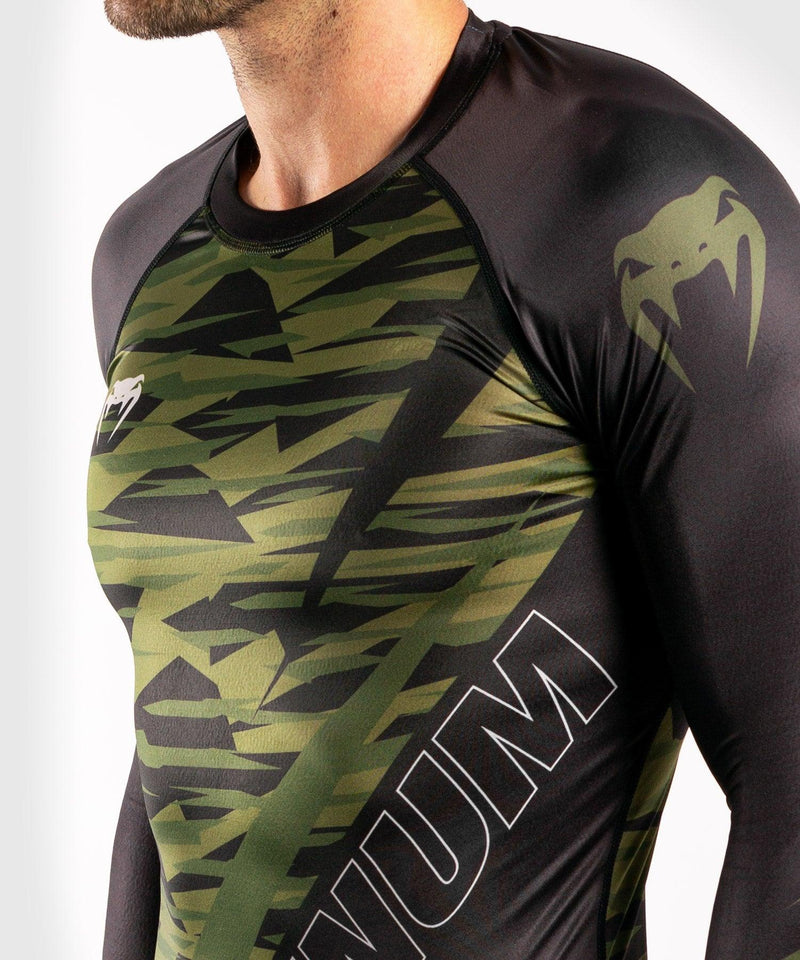 Venum Contender 5.0 Rashguard â€? Manga larga - Camo kaki Foto 5