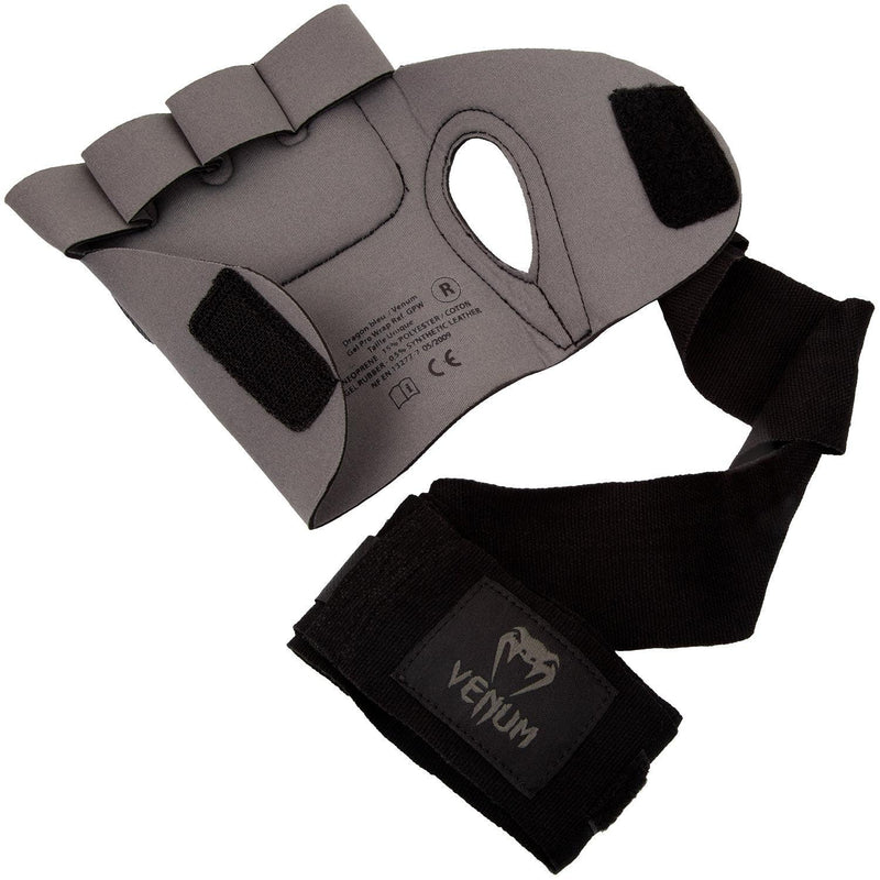 Venum Kontact Gel Glove Wraps - Grey/Black