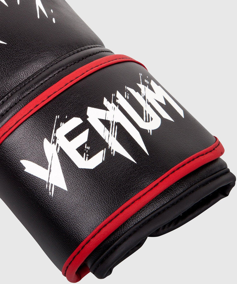 Guantes de Boxeo Venum Contender Ni??os - Negro/Rojo Foto 4