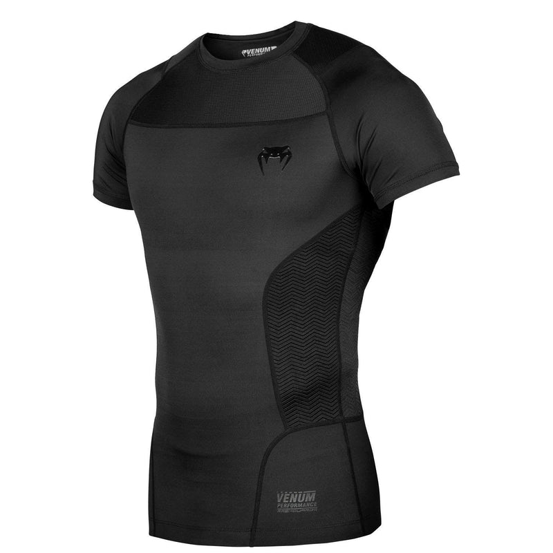 Venum G-Fit Rashguard - Manga corta - Negra Foto 2