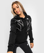 Sudadera con capucha UFC Venum Fight Night 2.0 para mujer - Negra