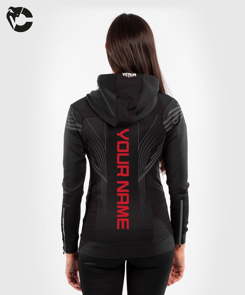 Sudadera Para Mujer Personalizada UFC Venum Authentic Fight Night Walkout - Negro