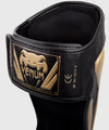 Espinilleras Venum Elite Standup - Negro/Oro Foto 3
