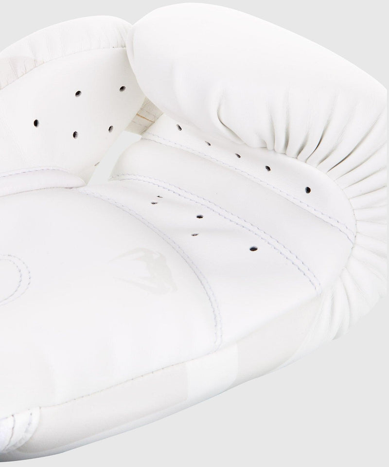 Guantes de Boxeo Venum Elite - Blanco/Blanco Foto 4