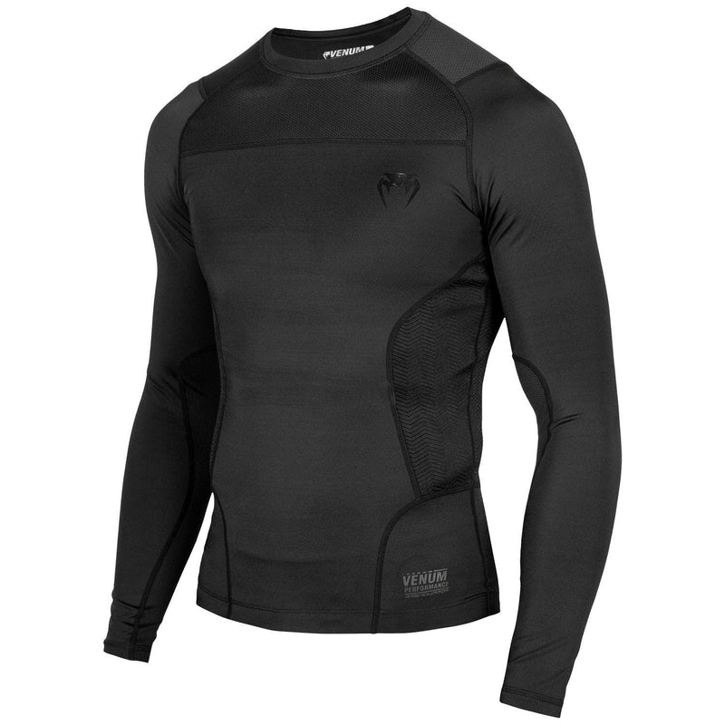 Venum G-Fit Rashguard - Manga larga - Negro Foto 2