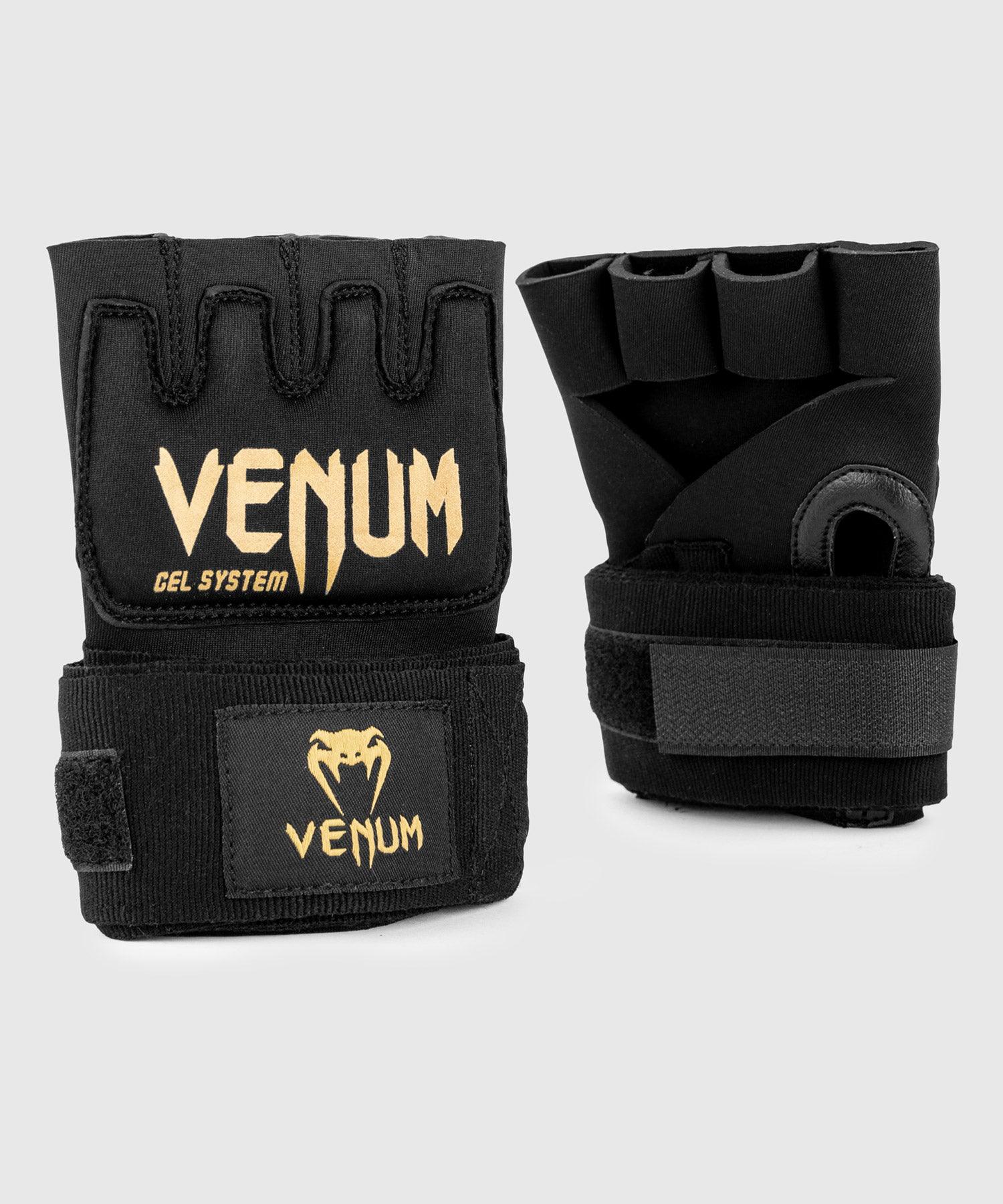 Guante venda Venum Kontact Gel - Negro/Oro Foto 1