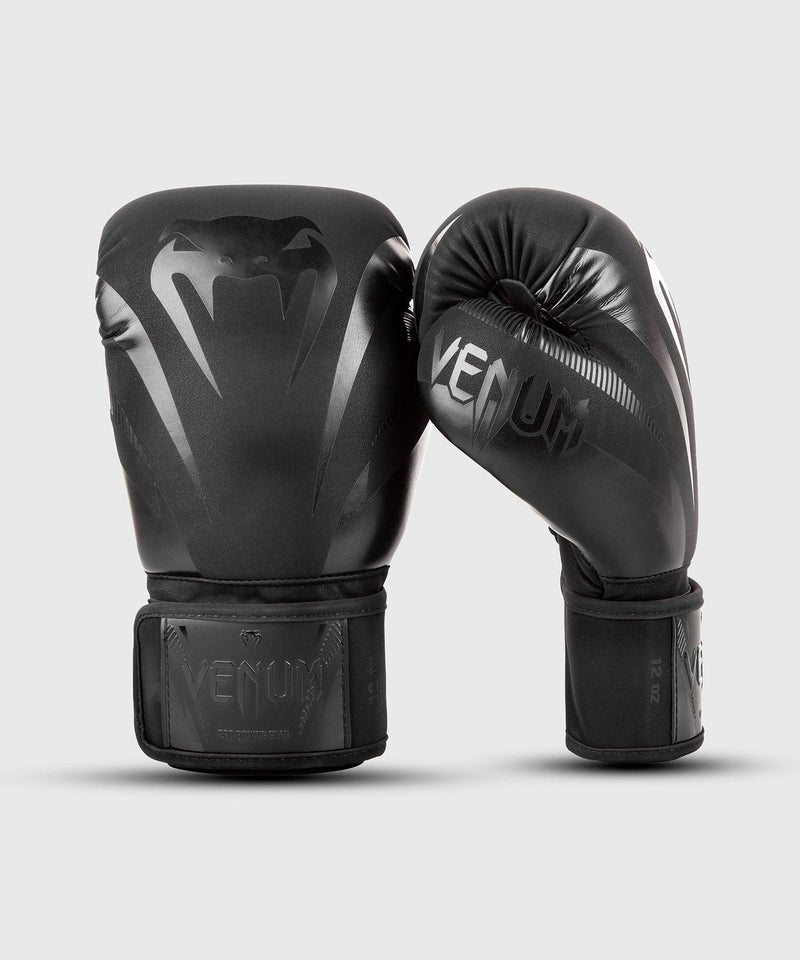 Guantes de Boxeo Venum Impact - Negro/Negro Foto 2