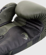 Guantes de Boxeo Venum Elite - Kaki/Negro Foto 5
