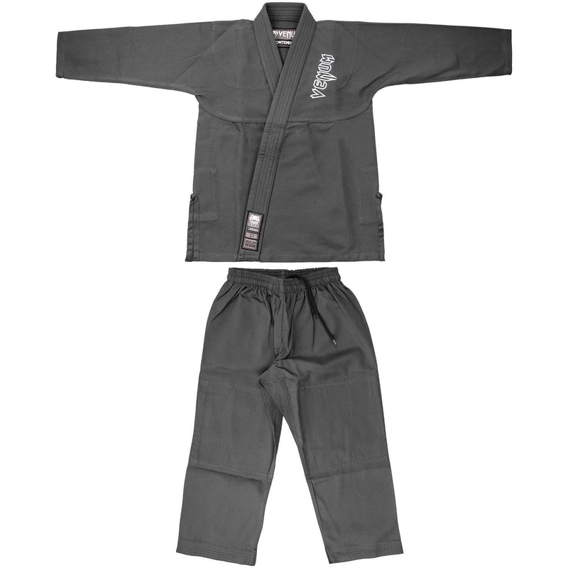 Kimono de BJJ Venum Contender Kids - Gris Foto 6