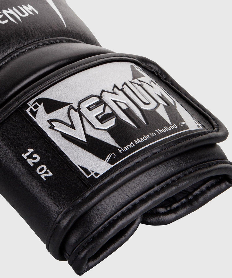 Guantes de Boxeo Venum Giant 3.0 - Cuero Nappa - Negro/Plata Foto 2
