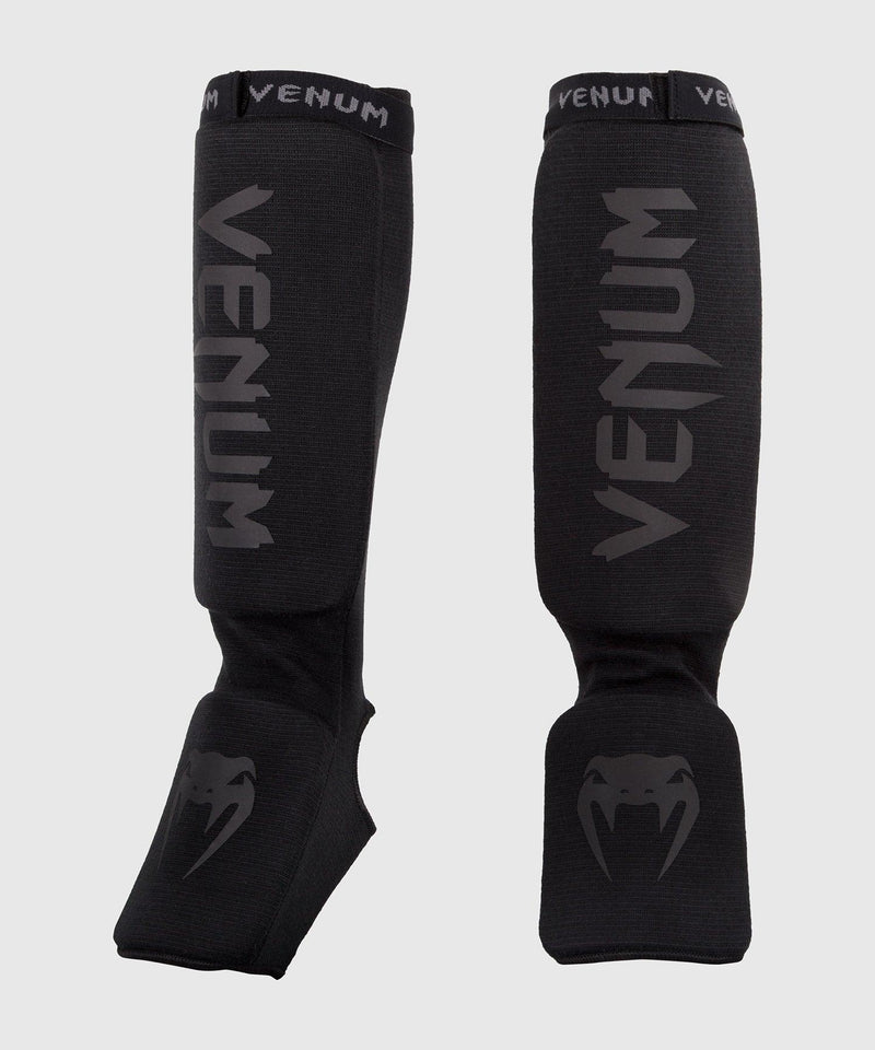 Espinilleras Venum Kontact - Negro/Negro Foto 1