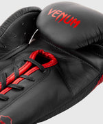 Guantes de Boxeo profesional Venum Giant 2.0  â€? cordones - Negro/Rojo Foto 5