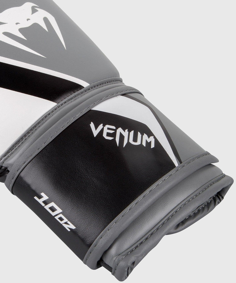 Guantes de Boxeo Venum Contender 2.0 - Blanco/Gris-Negro Foto 5