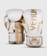 Guantes de Boxeo Venum Elite - Blanco/Oro Foto 2