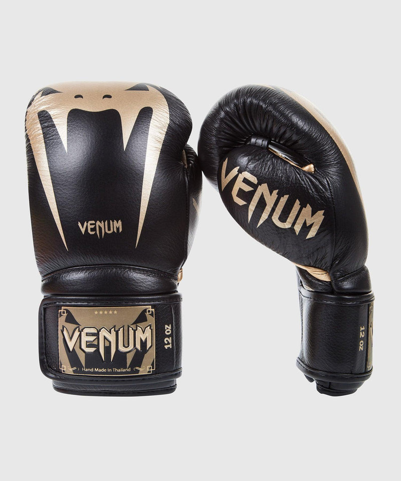 Guantes de Boxeo Venum Giant 3.0 - Cuero Nappa - Negro/Oro Foto 1