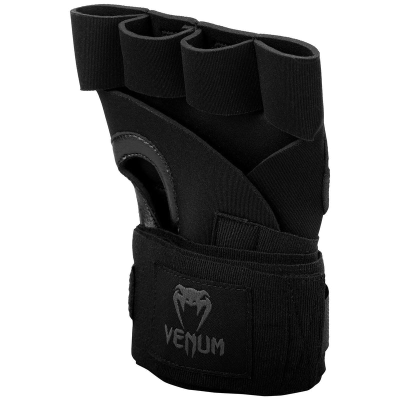 Guante venda Venum Kontact Gel - Negro/Negro Foto 4