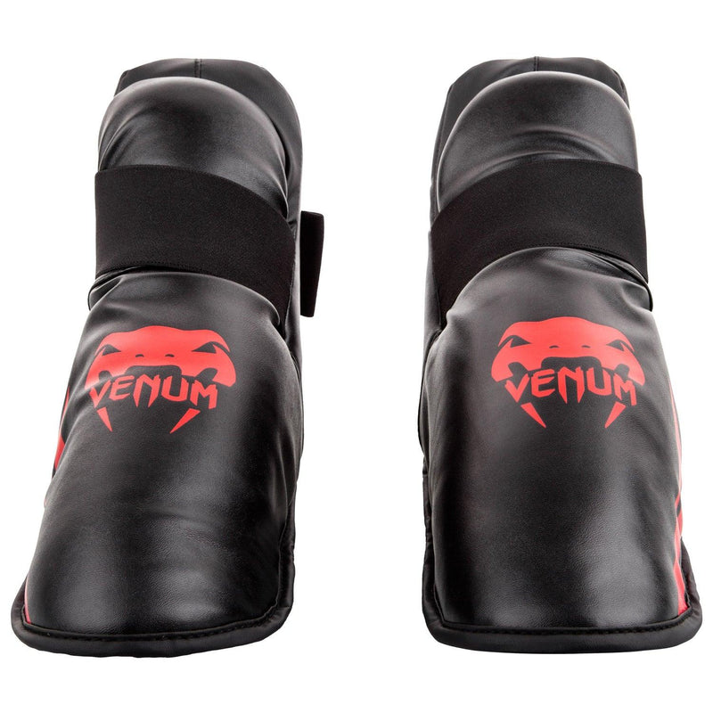 Protectores de Pie Venum Challenger - Negro/Rojo Foto 1